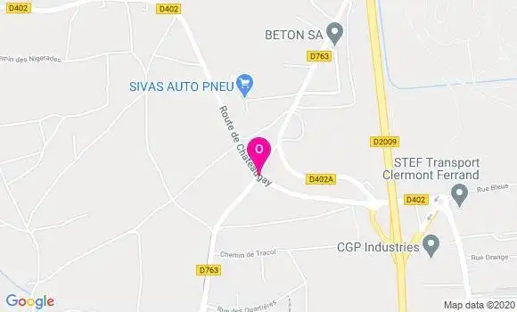 Localisation Edith Durand Vallet