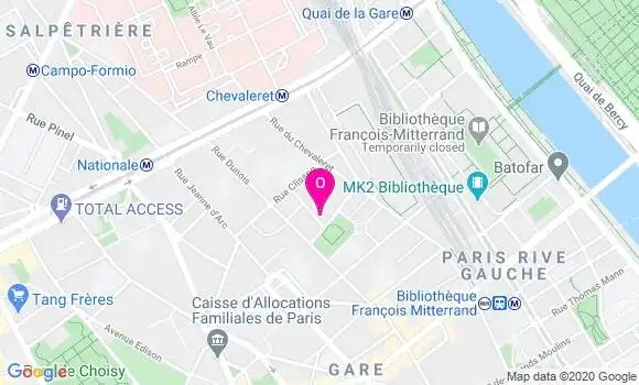 Localisation Margaret Gaudon
