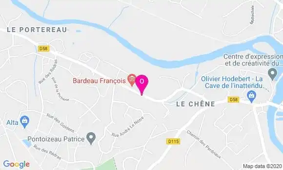 Localisation Astrid Guillon