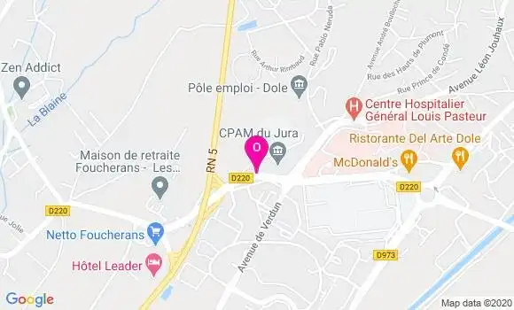 Localisation Bernadette Devaud