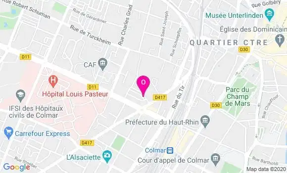 Localisation Catherine Olivier