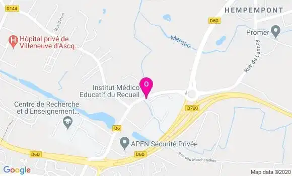 Localisation Daniele Delpouve