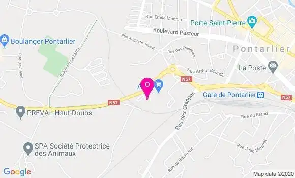 Localisation Christine Thiebert