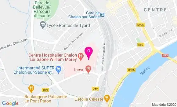 Localisation Mathilde Oudry