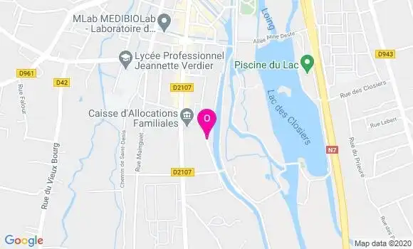 Localisation Helene Cuillerier