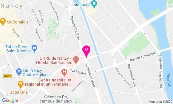 Localisation Marie Pierre Wattecamps