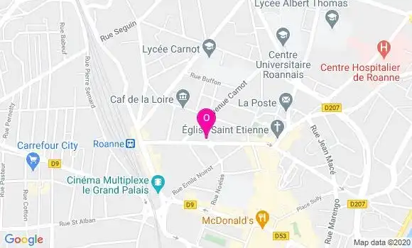 Localisation Camille Apruzzese