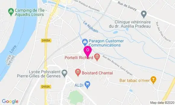 Localisation Camille Lespagnol