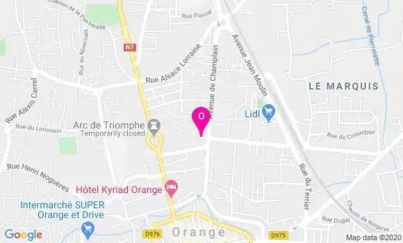Localisation Danielle Seriket