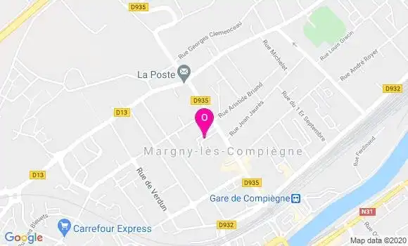 Localisation Helene Guegan Hamel