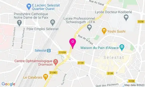 Localisation Flore Sofoloski