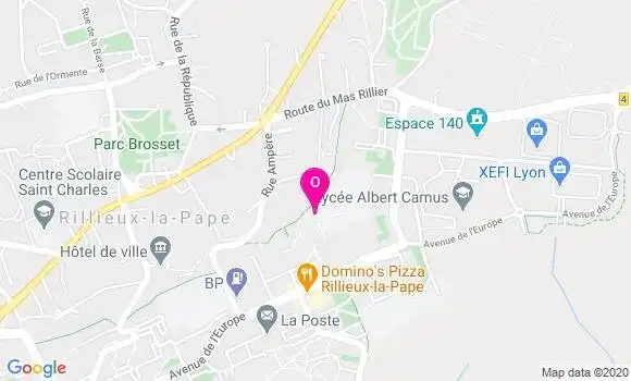 Localisation Isabelle Lemaitre