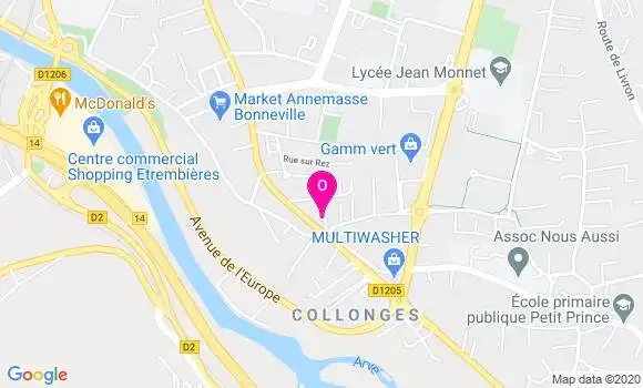 Localisation Marie Francoise Vuillermet