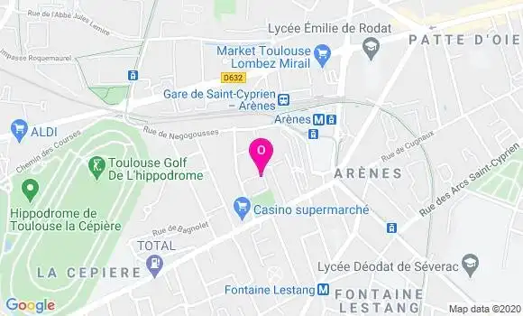Localisation Claudine Dussenty