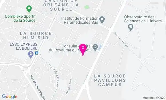 Localisation Clemence Sagot