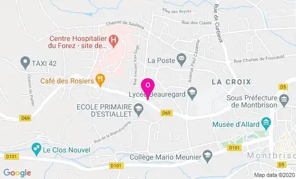 Localisation Francoise Raisson