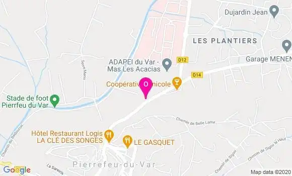 Localisation Marie Helene Gluck
