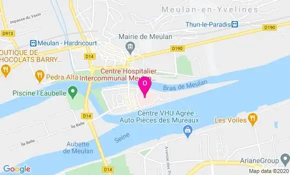 Localisation Brigitte Paul