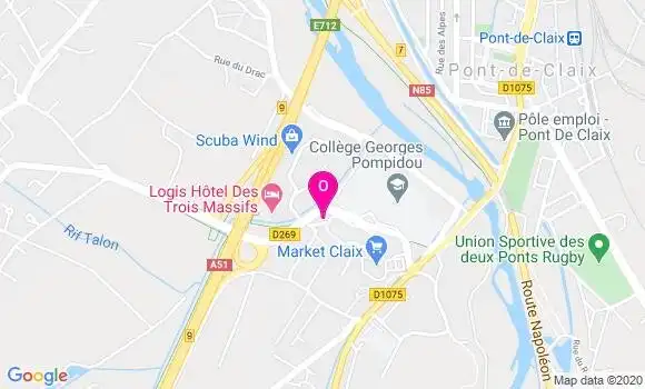 Localisation Amandine Seve