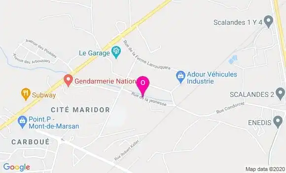 Localisation Martine Martin