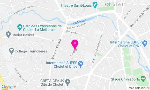 Localisation Morgane Chevaillier