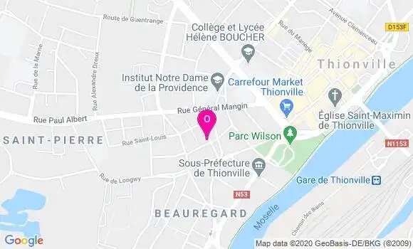 Localisation Jeanne Gerardin