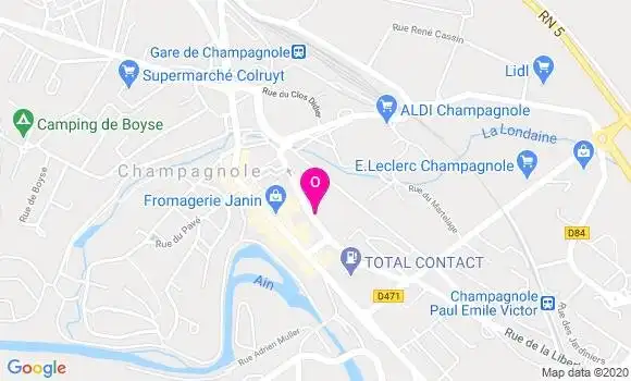 Localisation Daniele Lahaye
