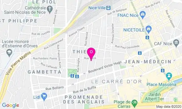 Localisation Evelyne Harry