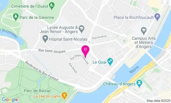 Localisation Brigitte Roussier