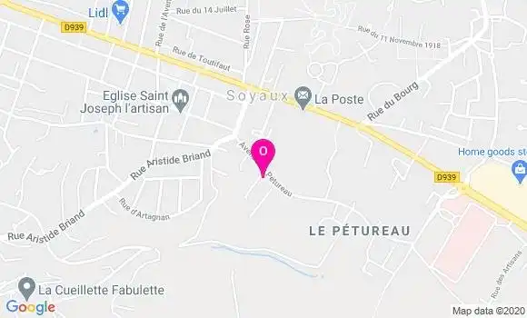 Localisation Emmanuelle Ammeux