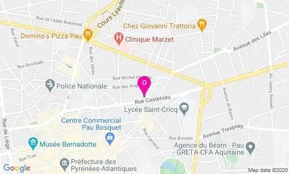 Localisation Marie Jose Lamarque