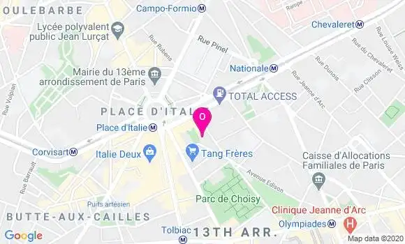 Localisation Emmanuelle Gaborit