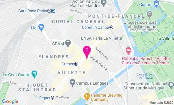 Localisation Isabelle Niel