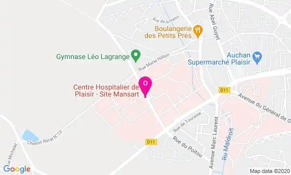 Localisation Aurore Dubos