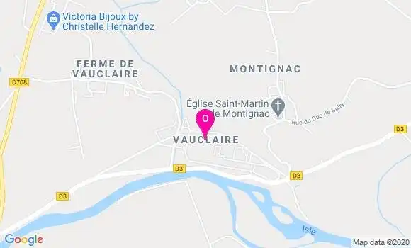 Localisation Nicole Wendling