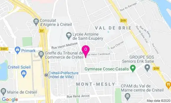 Localisation Agnes Duteil