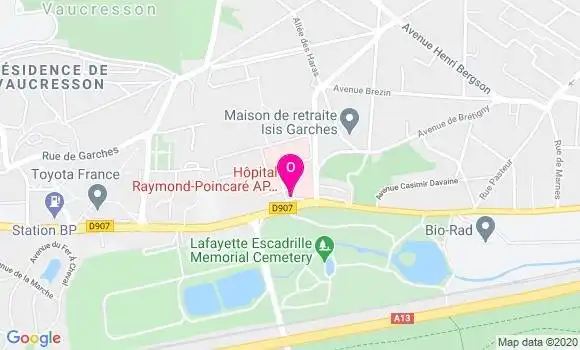 Localisation Nicole Bourhis