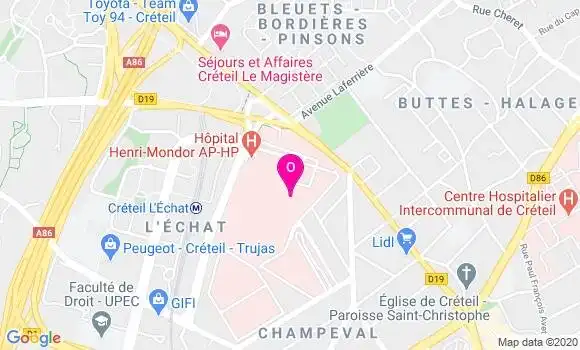 Localisation Juliette Raynaud