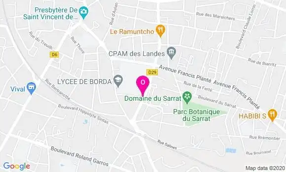 Localisation Anne Du Moulin