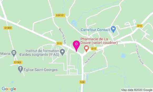Localisation Claudine Delhomme