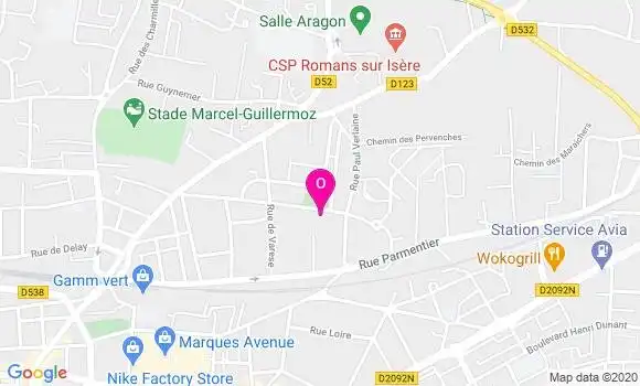 Localisation Gerald Casas