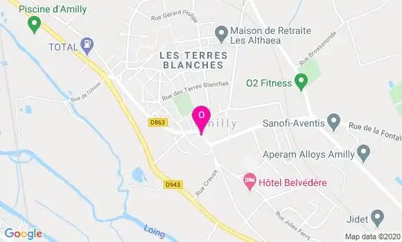 Localisation Mathilde Weber