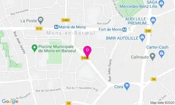 Localisation Francoise Delattre