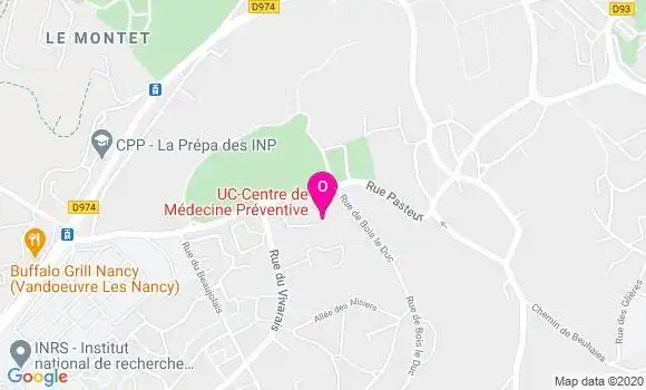 Localisation Jocelyne Lecointre