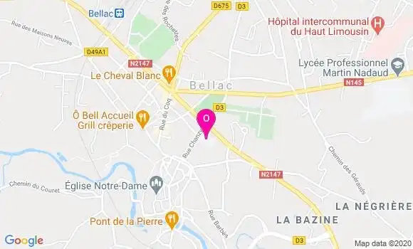 Localisation Genevieve Bonnal