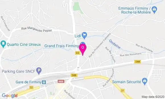 Localisation Agnes Faure