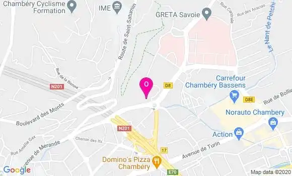 Localisation Isabelle Favet