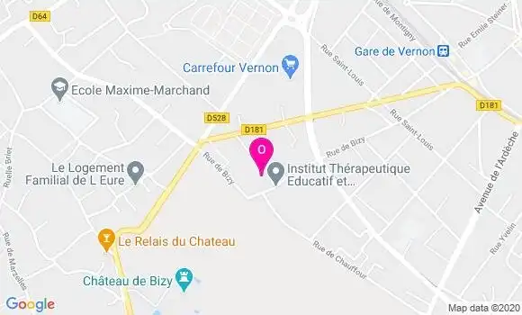 Localisation Bénédicte Pastre