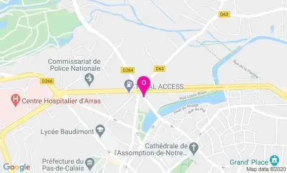 Localisation Delphine Bernard