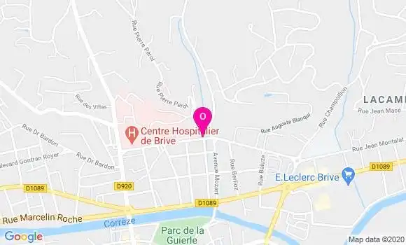 Localisation Brigitte Pichard